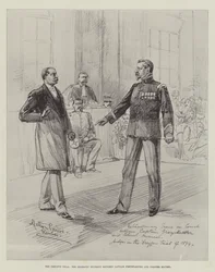 The Dreyfus Trial, the Dramatic Incident between Captain Freystaetter and Colonel Maurel